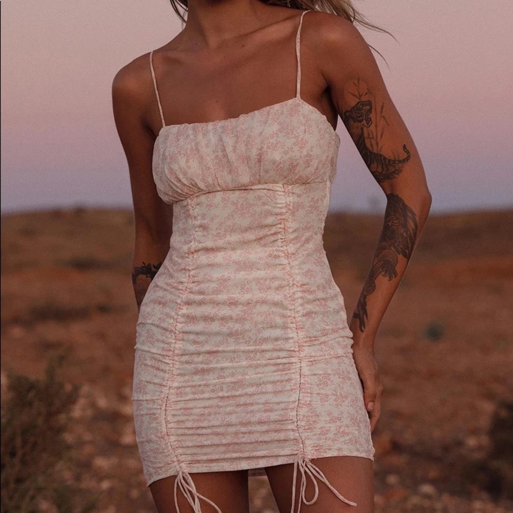 Princess Polly Ivy Hollow Mini Dress
